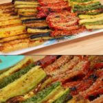 Bateaux de courgettes aux boulettes de viande